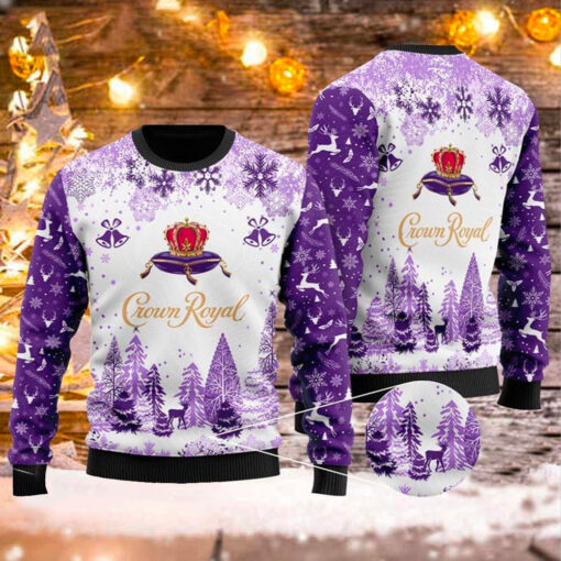 Crown Royal Christmas Ugly 3D Sweater 2022 Ver.2