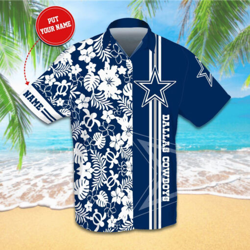 Dallas Cowboys 3D Hawaiian Shirt 02
