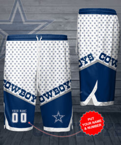 Dallas Cowboys 3D Jersey Shorts 02
