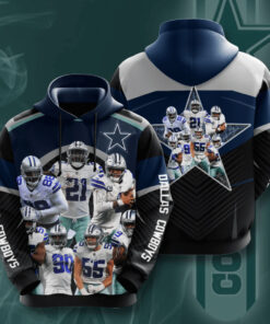 Dallas Cowboys 3D hoodie 012