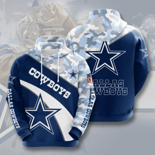 Dallas Cowboys 3D hoodie 013