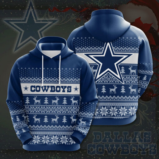 Dallas Cowboys 3D hoodie 014