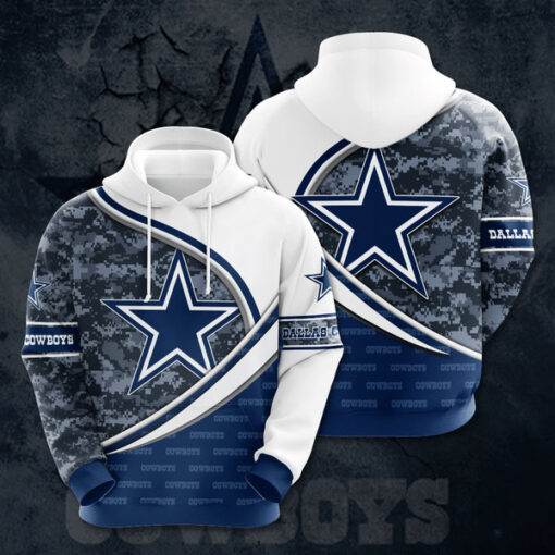 Dallas Cowboys 3D hoodie 015
