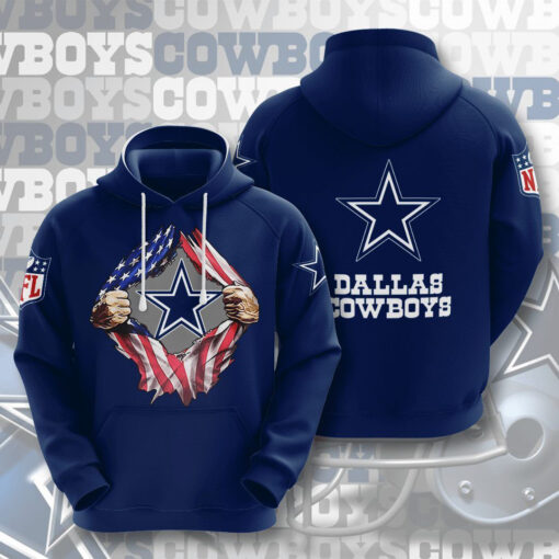 Dallas Cowboys 3D hoodie 07