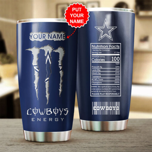 Dallas Cowboys Tumbler Cup 03