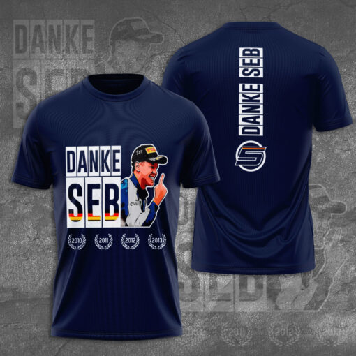 Danke Seb 3D T shirt 07