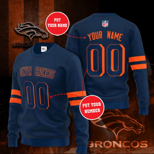 Denver Broncos 3D Sweatshirt 03