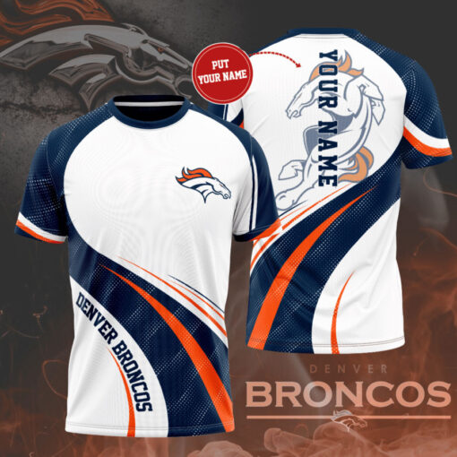 Denver Broncos 3D T shirt 02