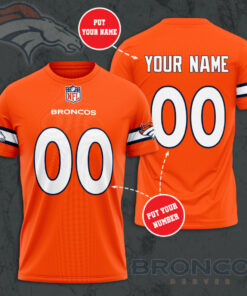 Denver Broncos 3D T shirt 05