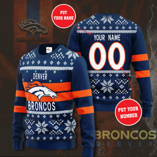 Denver Broncos 3D sweater 02