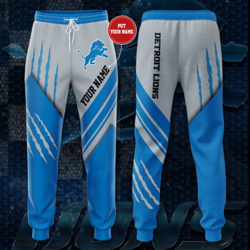 Detroit Lions 3D Sweatpant 03
