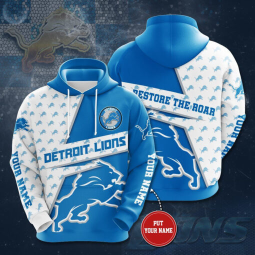 Detroit Lions 3D hoodie 011