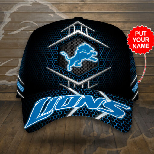 Detroit Lions Cap Custom Hat 02