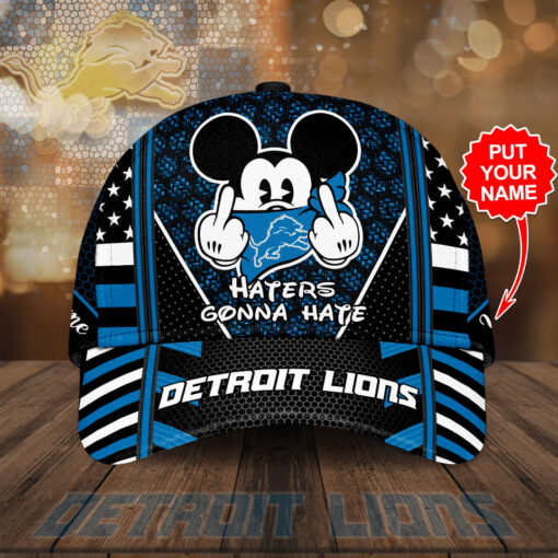 Detroit Lions Cap Custom Hat 03