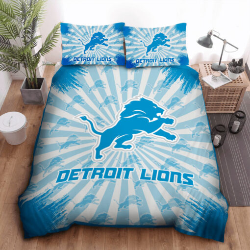 Detroit Lions bedding set 03
