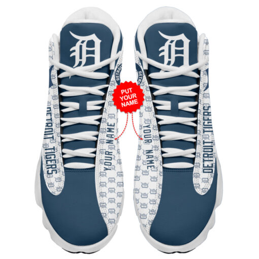 Detroit Tigers Jordan 13 Shoes 002