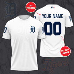 Detroit Tigers White T shirt