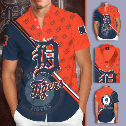 Detroit Tigers short sleeve shirt 03