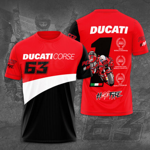 Ducati Lenovo Team 3D Ver.2 T shirt