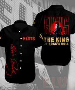 Elvis Presley 3D Short Sleeve Shirts YZYH005