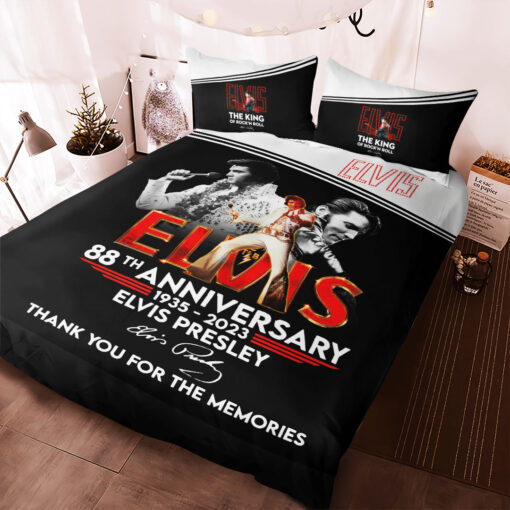 Elvis Presley bedding set – duvet cover pillow shams
