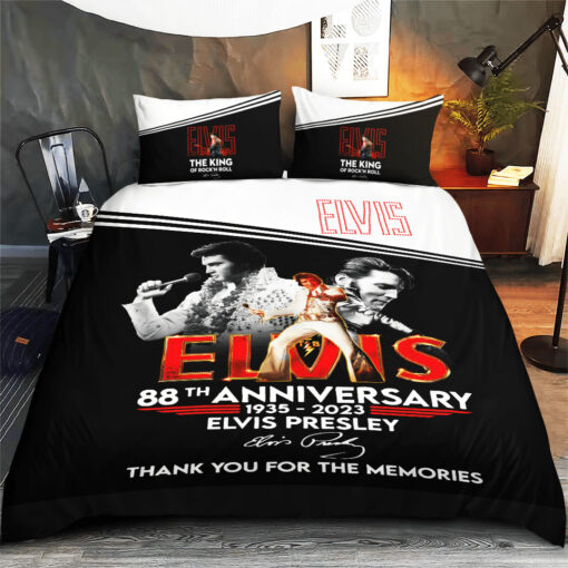 Elvis Presley bedding set – duvet cover pillow shams 1 1