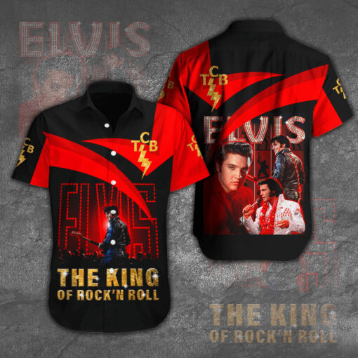 Elvis Presley short sleeve shirt WOAHTEE13523S2