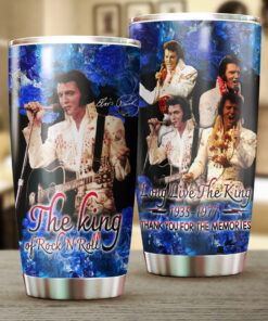 Elvis Presley tumbler cup WOAHTEE31523S1
