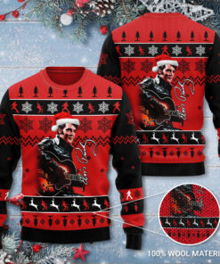 Elvis Presly Ugly Christmas 3D Sweater
