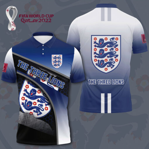England National Football Team 3D polo