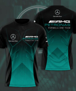 F1 Mercedes 2022 AMG Petronas 3D T shirt