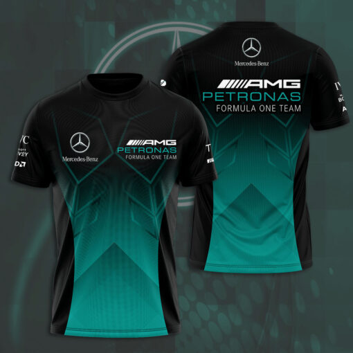 F1 Mercedes 2022 AMG Petronas 3D T shirt