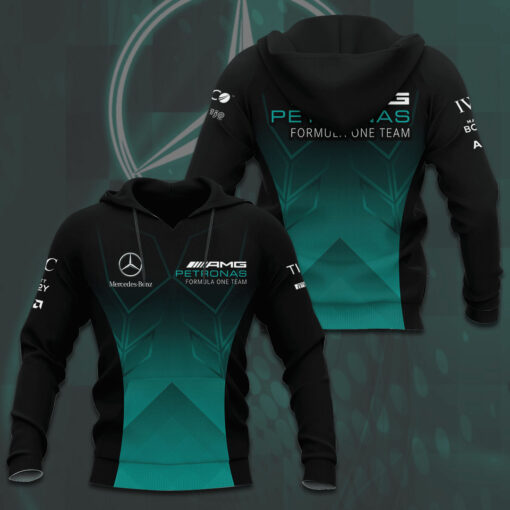 F1 Mercedes 2022 AMG Petronas 3D hoodie