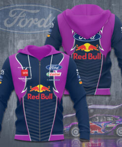 Ford World Rally Team M Sport 3D zip up hoodie