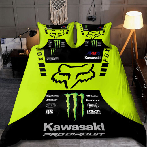 Fox Racing Monster Energy bedding set – duvet cover pillow shams