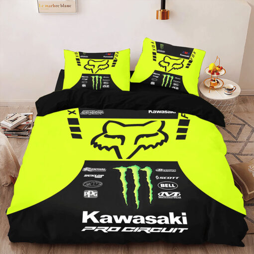 Fox Racing Monster Energy bedding set – duvet cover pillow shams