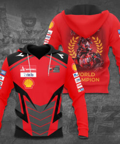 Francesco Bagnaia Go Free 3D hoodie