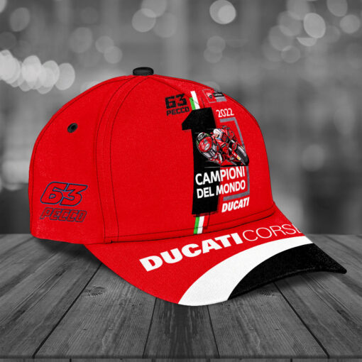 Francesco Bagnaia x Ducati Lenovo Cap Custom Hat 01