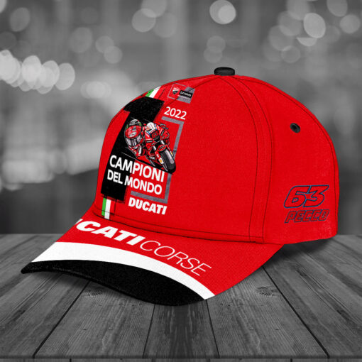 Francesco Bagnaia x Ducati Lenovo Cap Custom Hat 03