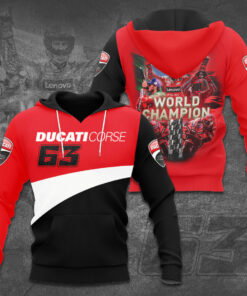Francesco Bagnaia x Ducati Lenovo Team 3D hoodie