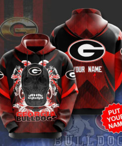 Georgia Bulldogs 3D Hoodie 02