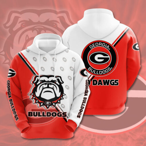 Georgia Bulldogs 3D Hoodie 04