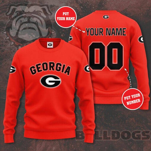 Georgia Bulldogs 3D Sweatshirt 03