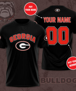 Georgia Bulldogs 3D T shirt 02