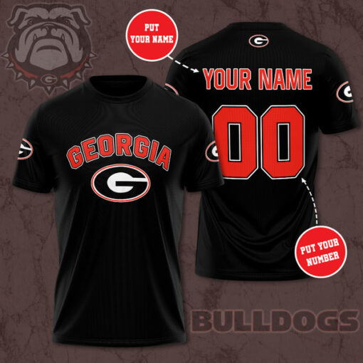 Georgia Bulldogs 3D T shirt 02
