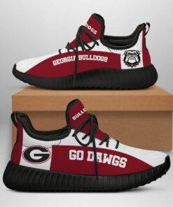 Georgia Bulldogs Custom Sneakers 02