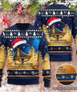 Golden State Warriors 3D Christmas Sweater 2022