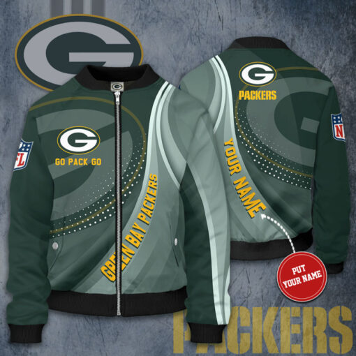 Green Bay Packers 3D Bomber Jacket 02