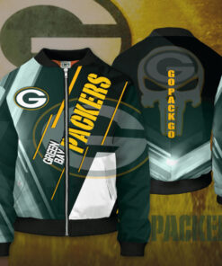 Green Bay Packers 3D Bomber Jacket 03