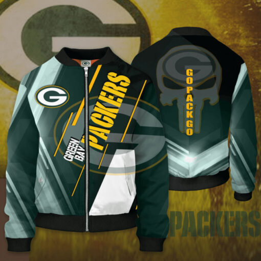 Green Bay Packers 3D Bomber Jacket 03